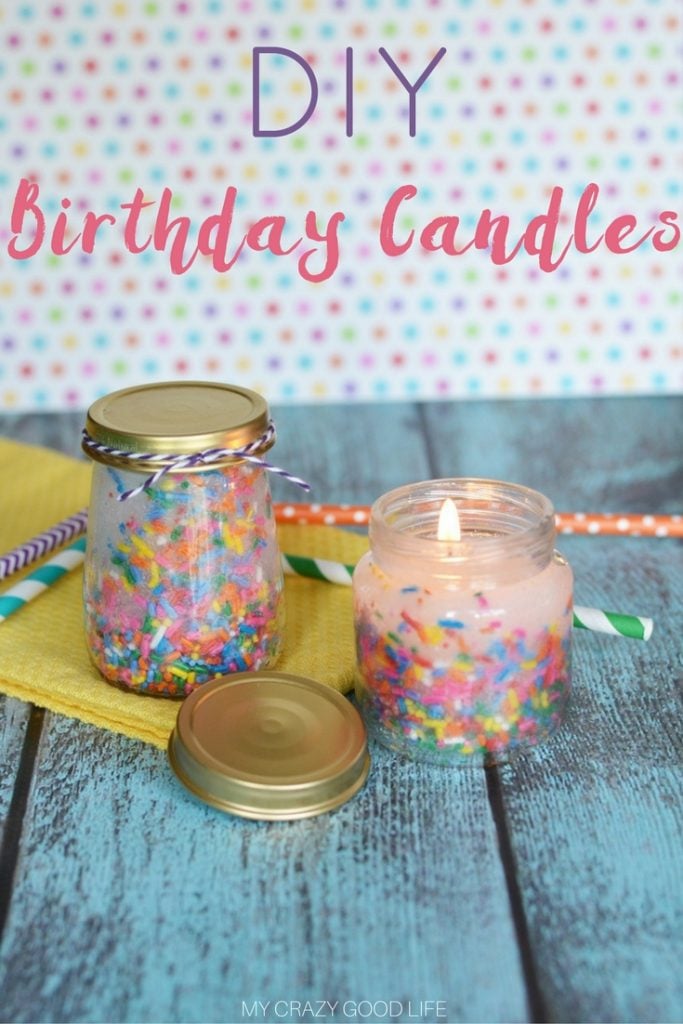 Make some of these festive and beautiful DIY birthday candles. They're fun, easy, and make a great addition to any DIY gift basket! 