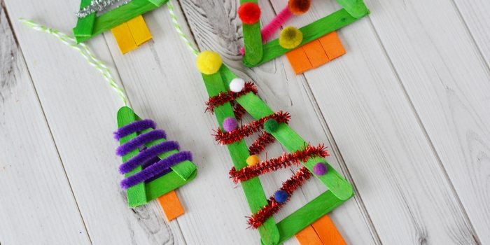 Easy Craft: Popsicle Ornaments