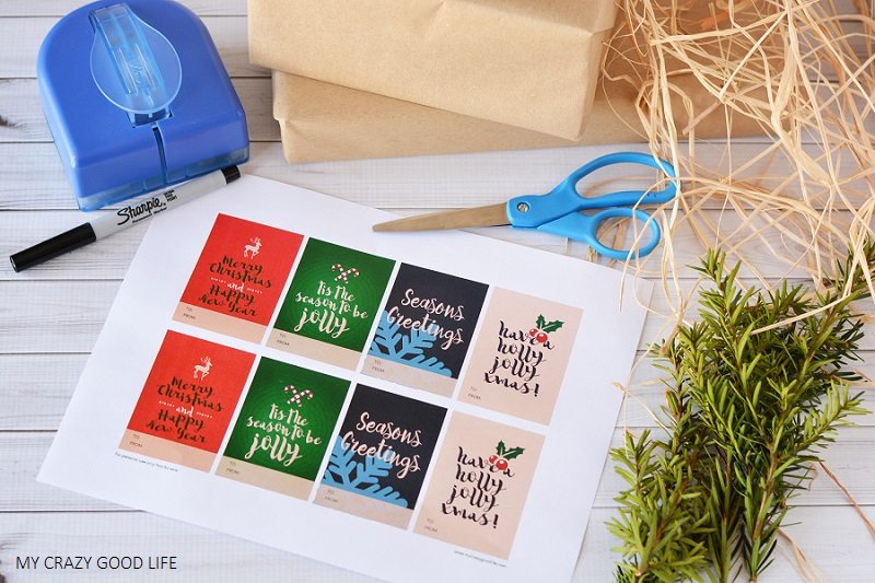 Printable Christmas Gift Tags : My Crazy Good Life