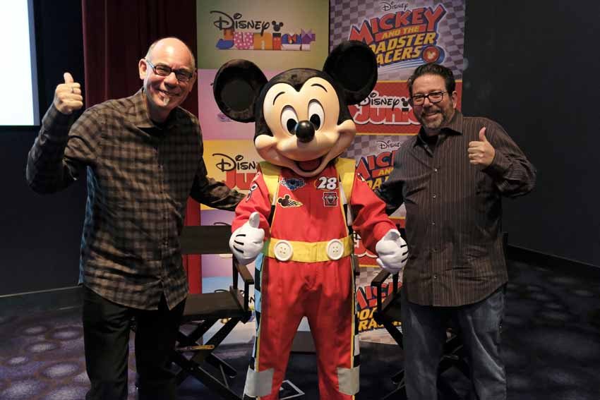 Mickey Race Car Snack and Mickey and the Roadster Racers!