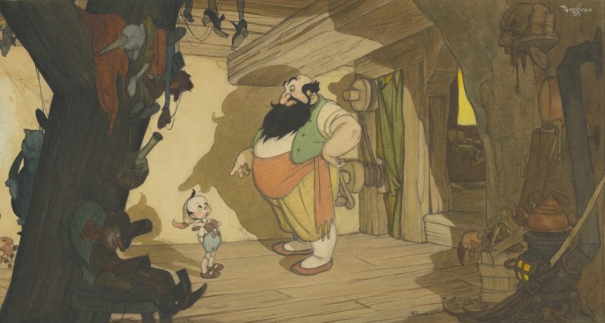 Fun Facts about Pinocchio and Wish Upon A Star: The Art of Pinocchio Exhibit