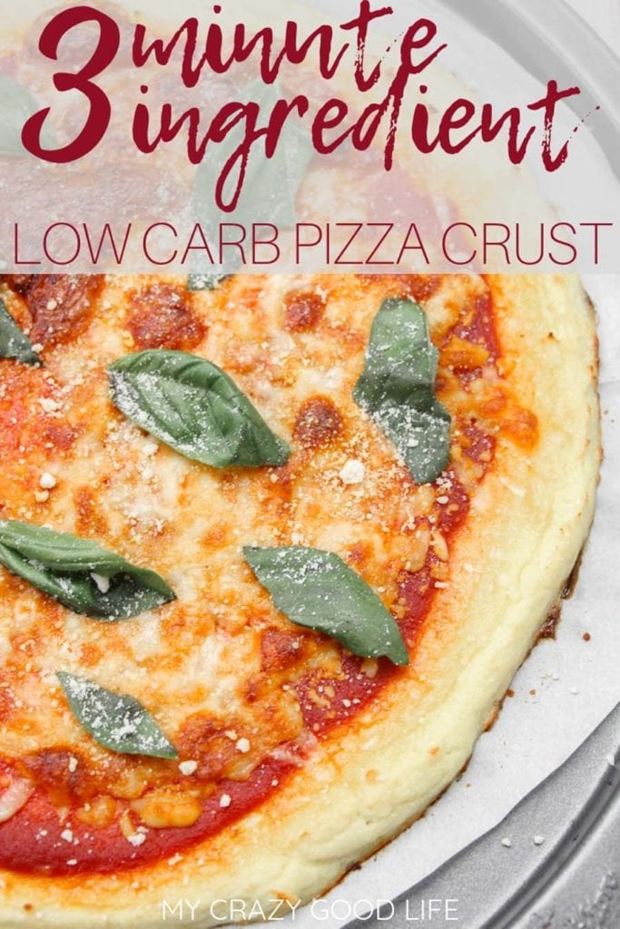 This low carb cauliflower pizza crust is a family favorite! It uses only 3 ingredients and is so easy to make on pizza night! 21 Day Fix Friendly. 