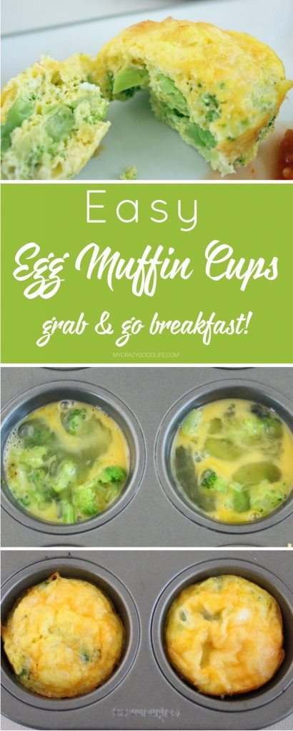 Easy Egg Muffin Cups | My Crazy Good Life