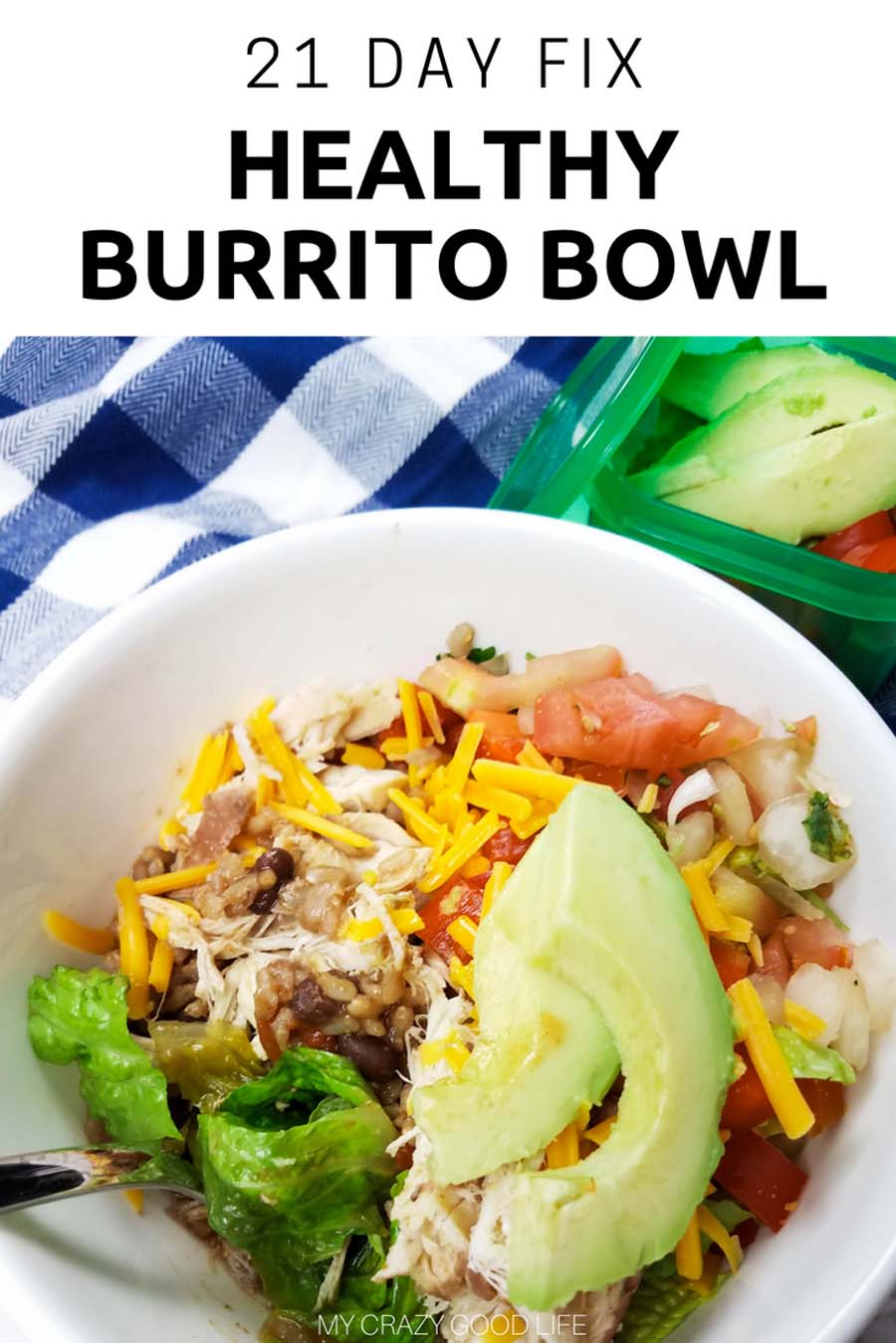 This 21 Day Fix Burrito Bowl recipe is prefect for meal prep day! Cook this Instant Pot Burrito Bowl recipe once and eat all week long! | Weight Watchers Dinner Recipes | Weight Watchers Burrito Bowls | 21 Day Fix Dinner Recipe #instantpot #pressurecooker #IPcooking #pressurecooking #21dayfix #beachbody #weightwatchers
