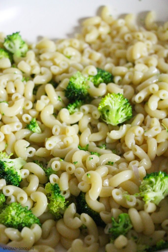 Parmesan Pasta Salad with Broccoli My Crazy Good Life