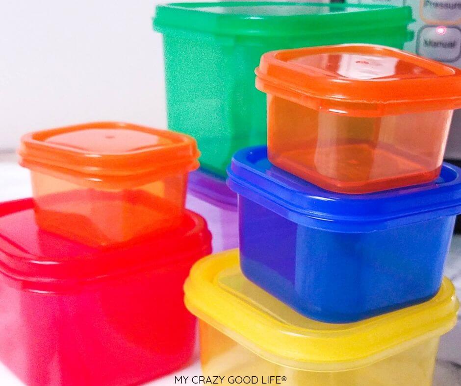 21 day fix color coded containers.