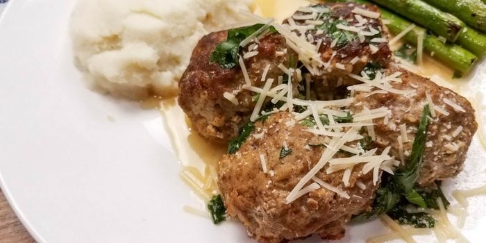 WW friendly Swedish meatballs are perfect for parties or a quick dinner!