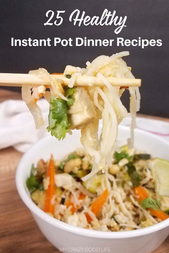 Eating healthy doesn't have to be time consuming or tasteless. Use these delicious Healthy Instant Pot recipes to save time and calories! #instantpot #pressurecooker #IPcooking #pressurecooking