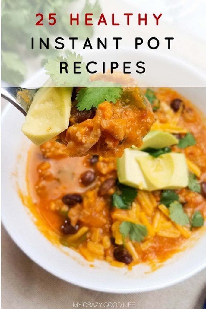 Eating healthy doesn't have to be time consuming or tasteless. Use these delicious Healthy Instant Pot recipes to save time and calories! #instantpot #pressurecooker #IPcooking #pressurecooking