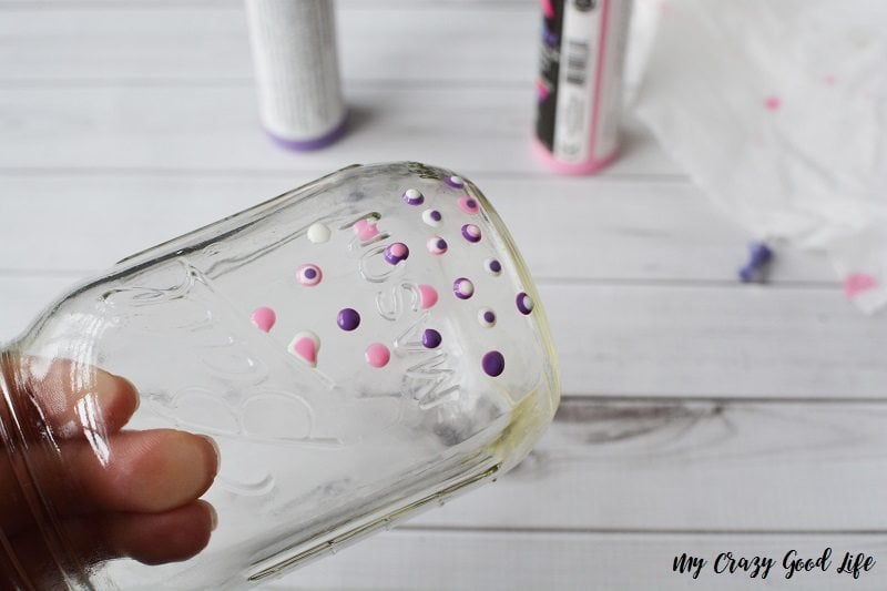 Hand Painted Mason Jar Glasses  Easy Glass Craft : My Crazy Good Life