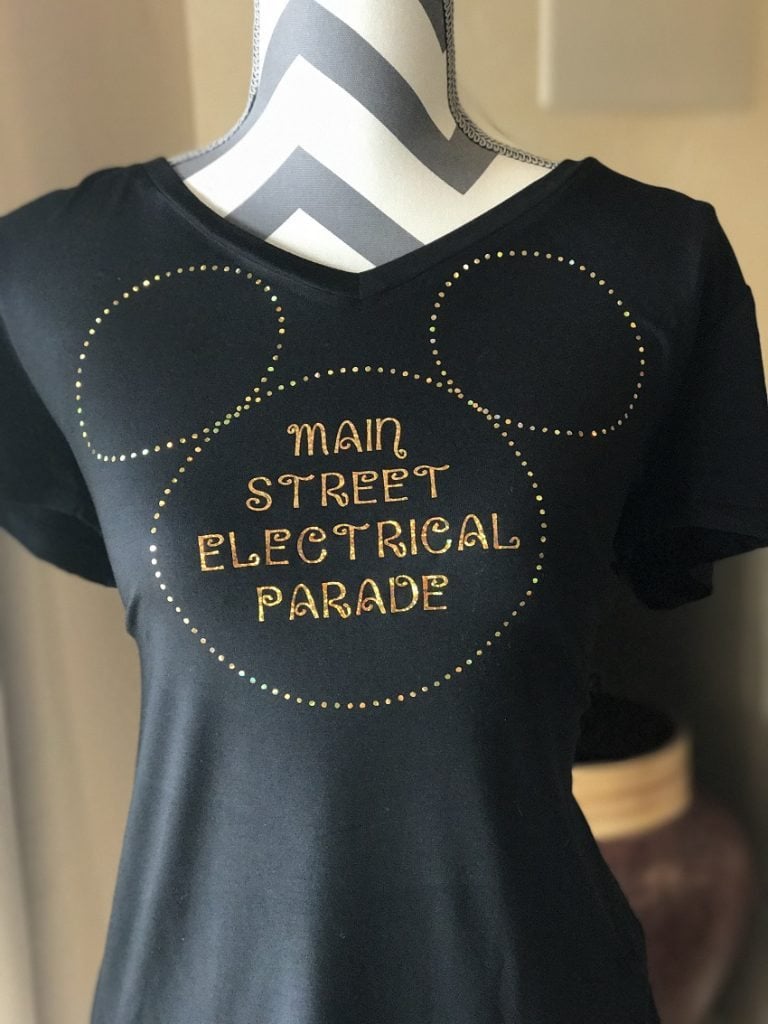 We're back with another fun Cricut project! This Electrical Light Parade Shirt will have you looking fun and festive in just a few easy steps. 