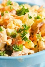 Before you know it Summer will be here, it's time for some delicious recipes for those backyard get togethers! This BBQ Pasta Salad with Tuna is perfect.