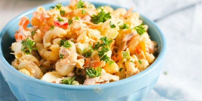 Macaroni Salad with Tuna | Pasta Salad with Tuna