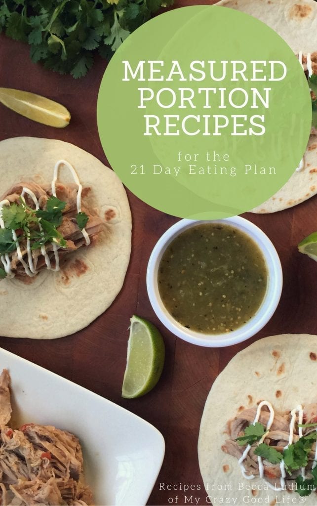 21 Day Fix Dinner Recipes : My Crazy Good Life