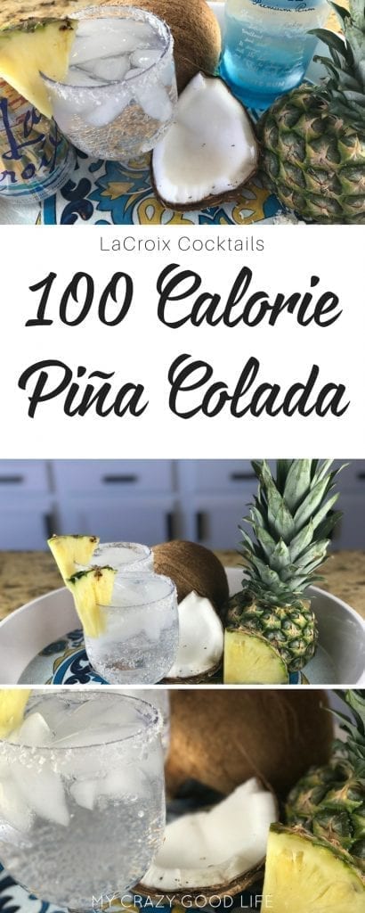 Low calorie cocktails are kind of the dream right? A good one, like this 100 calorie pina colada, are packed with flavor but they leave the added sugar, calories, and fat at home. Have you tried a LaCroix cocktail yet?