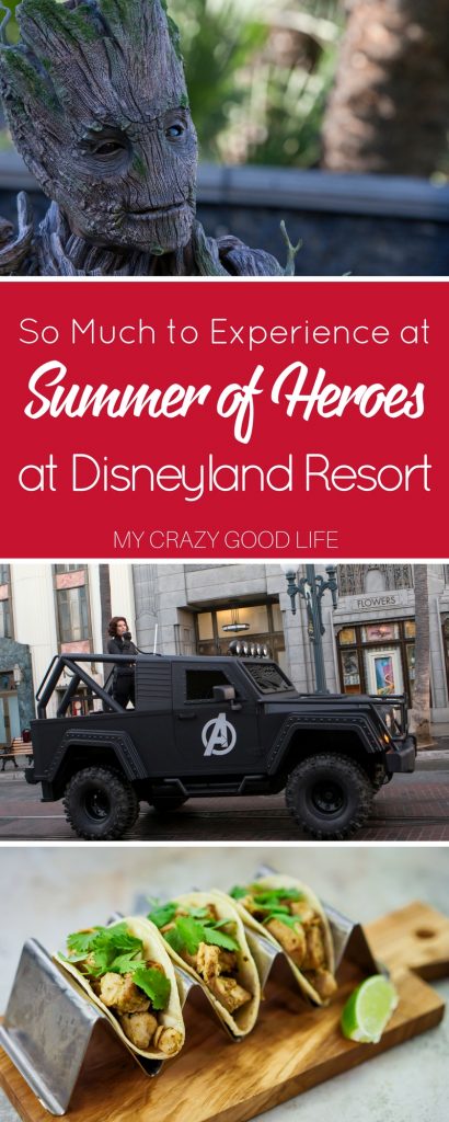 There's always something new happening at Disney. This year it's Summer of Heroes at Disneyland Resort and there's plenty to see, do, and eat! 