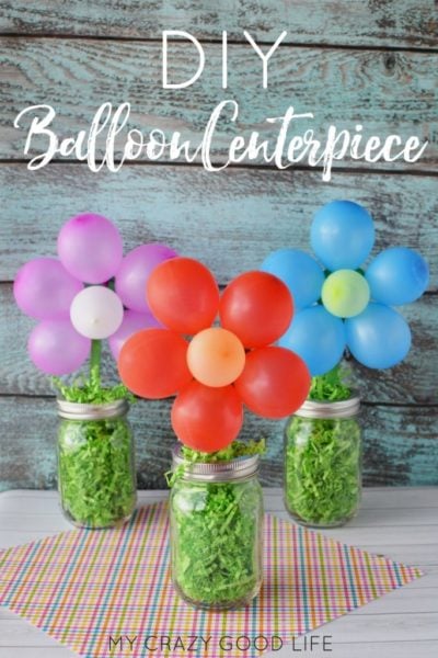 DIY Balloon Centerpiece : My Crazy Good Life