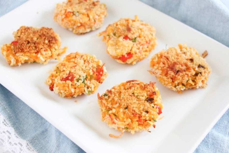 Healthy Sweet Potato Crab Cakes