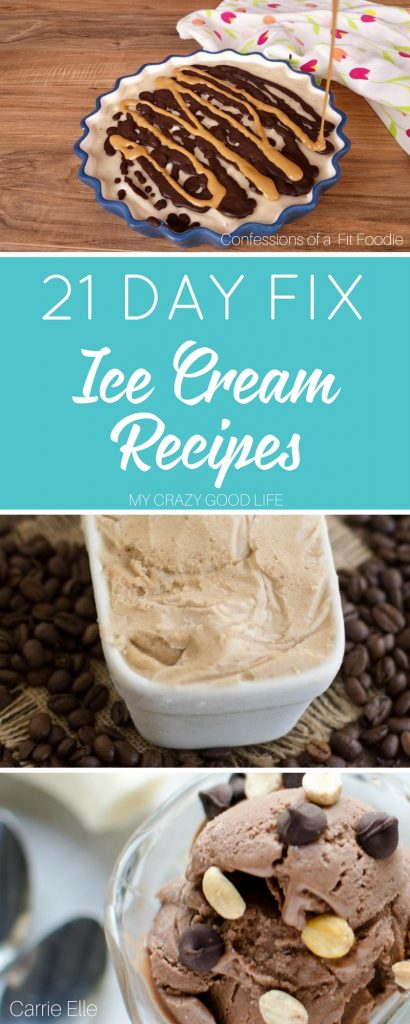 21 Day Fix ice cream recipes are perfect for curbing a sweets craving. These are healthy ice cream recipes you can include in your meal plans for a treat! 