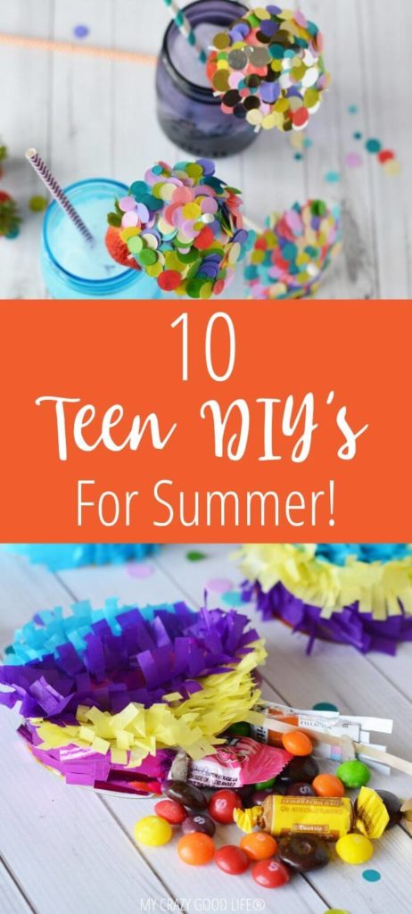 10 Fun Summer DIYs For Teens : My Crazy Good Life