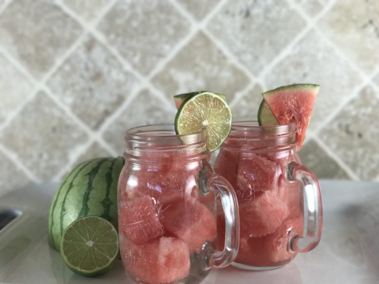 100 Calorie Watermelon Margarita