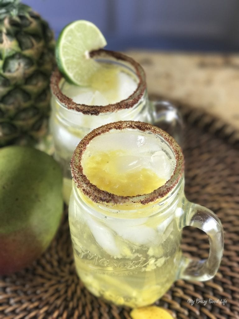 100 Calorie Pineapple Margarita