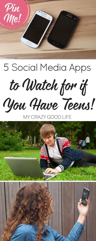 It is always a good idea to keep track of the social media apps your child puts on their phone. Here are a few to watch out for if you have teens!