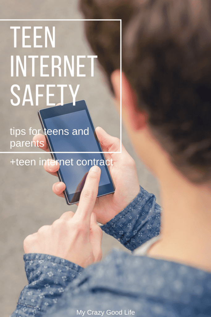 These talking tips for teen internet safety will help you start a conversation about protecting information online | Free Printable Teen Internet Contract