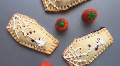 These homemade pop tarts are coffin shaped and a perfect fun Halloween food! They're great as a special breakfast or even as a fun Halloween recipe. Halloween Party Recipe | Fun Halloween Recipe | Easy Halloween Food for Kids | Homemade Pop Tarts