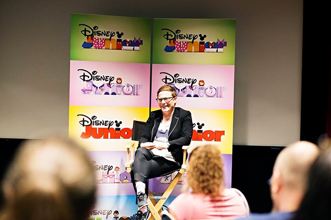 As part of the Thor: Ragnarok press event we were able to interview Vampirina Executive Producer Chris Nee. She shared her vision for the show as well as how they work together as a team to accomplish it.