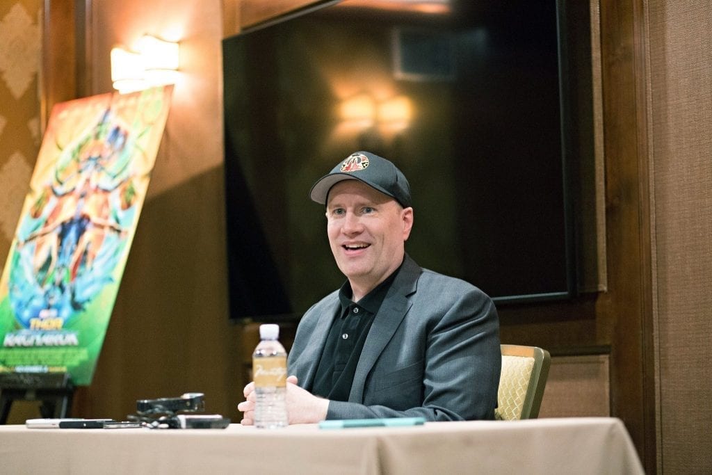 We sat down with Kevin Feige to chat about Thor: Ragnarok, what bloggers do, and a female superhero movie. Here's what he had to say. 