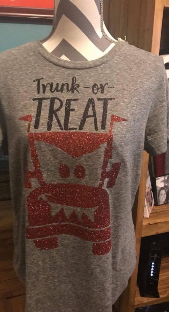 If you are looking for a fun Cars Land Halloween shirt ideas this one is great. Trunk or Treat at Cars Land was so much fun, we did it in style! 