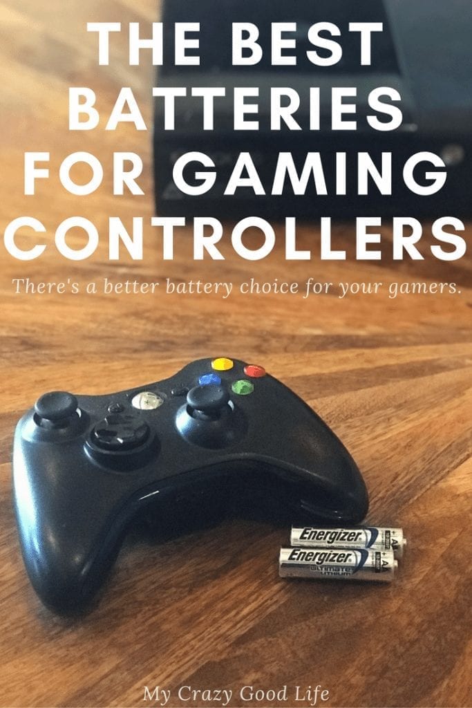 We prefer Energizer Lithium batteries–they are the best batteries for gaming controllers–they are long lasting, leak resistant, and don't drop off in power towards the end of their life.