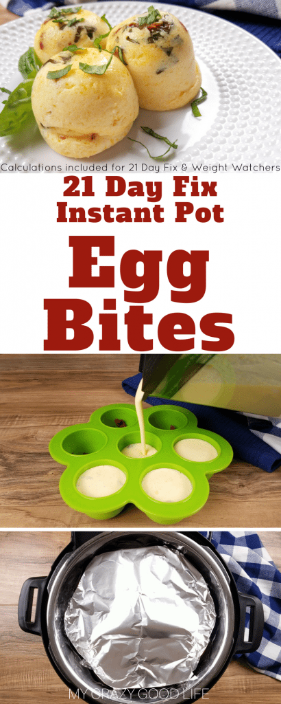 These copycat Starbucks Egg Bites are so delicious and easy to make in your Instant Pot! Save a ton of money by making Starbucks egg bites at home. Starbucks Egg Bites | Starbucks Egg Bites Recipe | Sous Vide Egg Bites | Instant Pot Egg Bites | Weight Watchers Egg Bites | 21 Day Fix Egg Bites