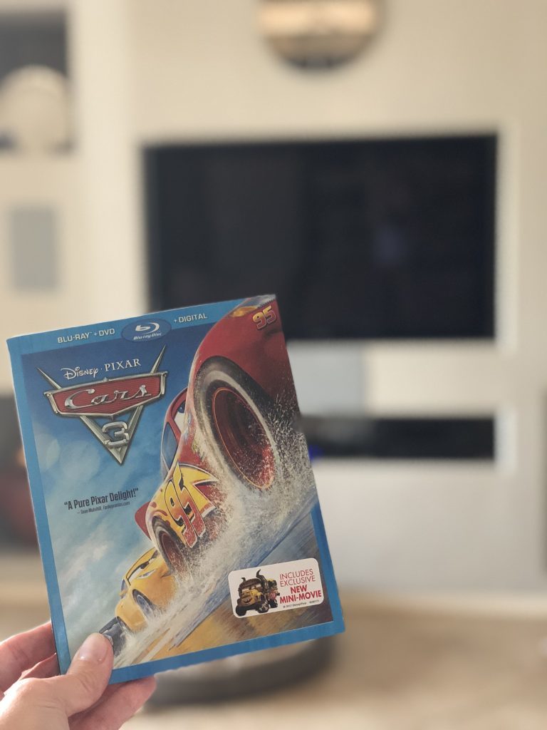 Available Now! Cars 3 + Blu-ray Bonus Features!