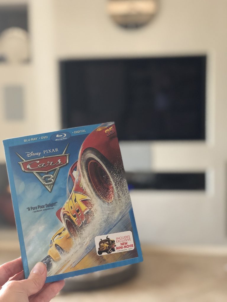 NEW Cars 3 Blu-Ray + DVD + Digital Disney Pixar movie