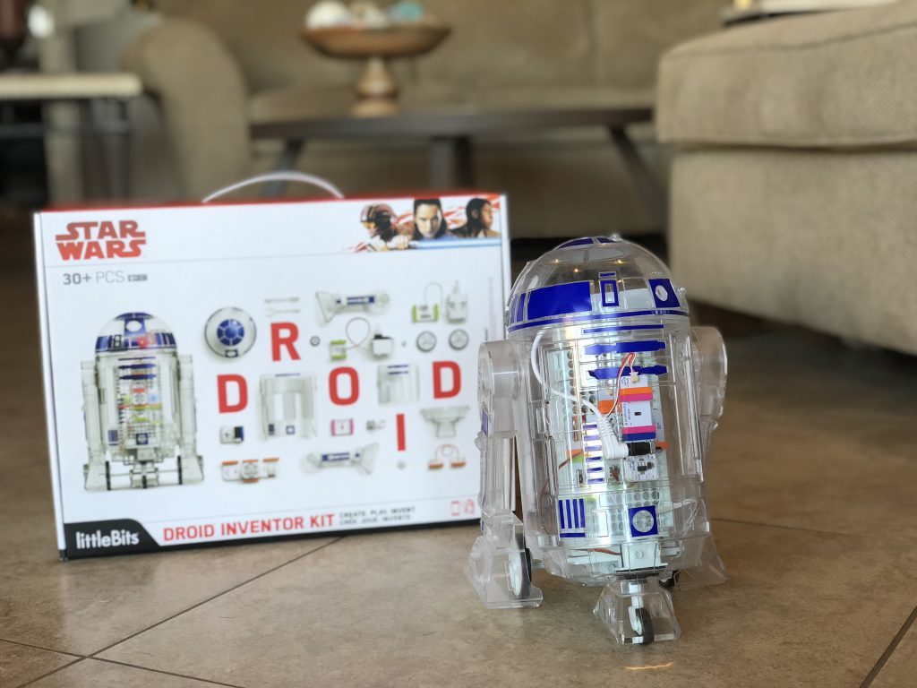 The perfect gift for your little maker–the littleBits Star Wars Droid Inventor Kit is a way that they can tinker and learn while they play. 