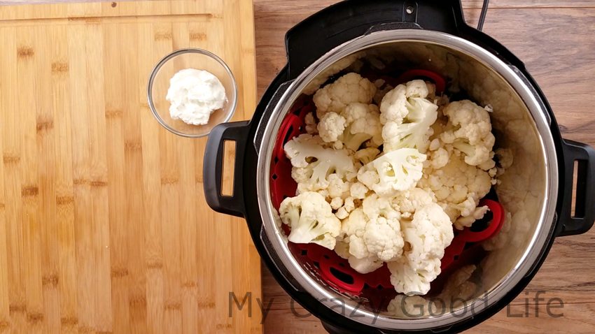 steamer basket in the instant pOt