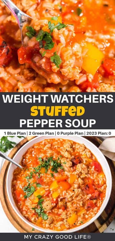 Weight Watchers Stuffed Pepper Soup : My Crazy Good Life