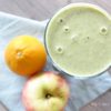 This 21 Day Fix Green Breakfast Smoothie is the perfect quick breakfast recipe! 21 Day Fix Smoothie | 21 Day Fix Breakfast Recipe | Green Smoothie Recipe