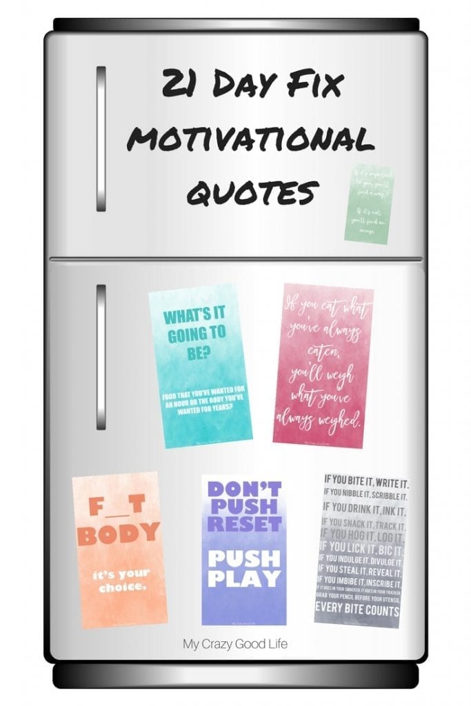 These 21 Day Fix Motivation quotes can help you stay on track this round! 21 Day Fix Quotes | 21 Day Fix Inspiration | Weight Loss Motivation