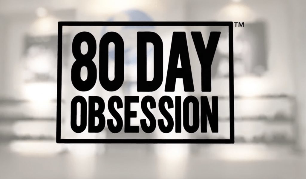 80 day obsession online workout list