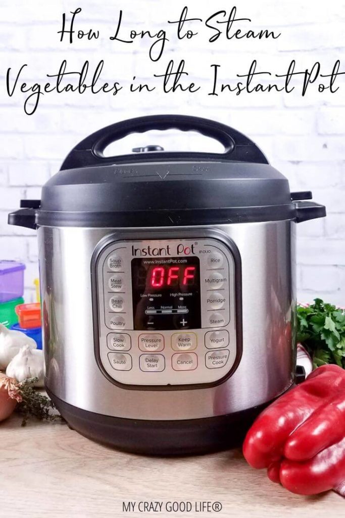 Pin for Instant Pot Vegetables post
