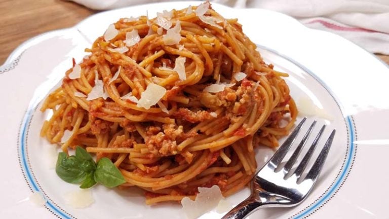 The Best Instant Pot Spaghetti and Meat Sauce