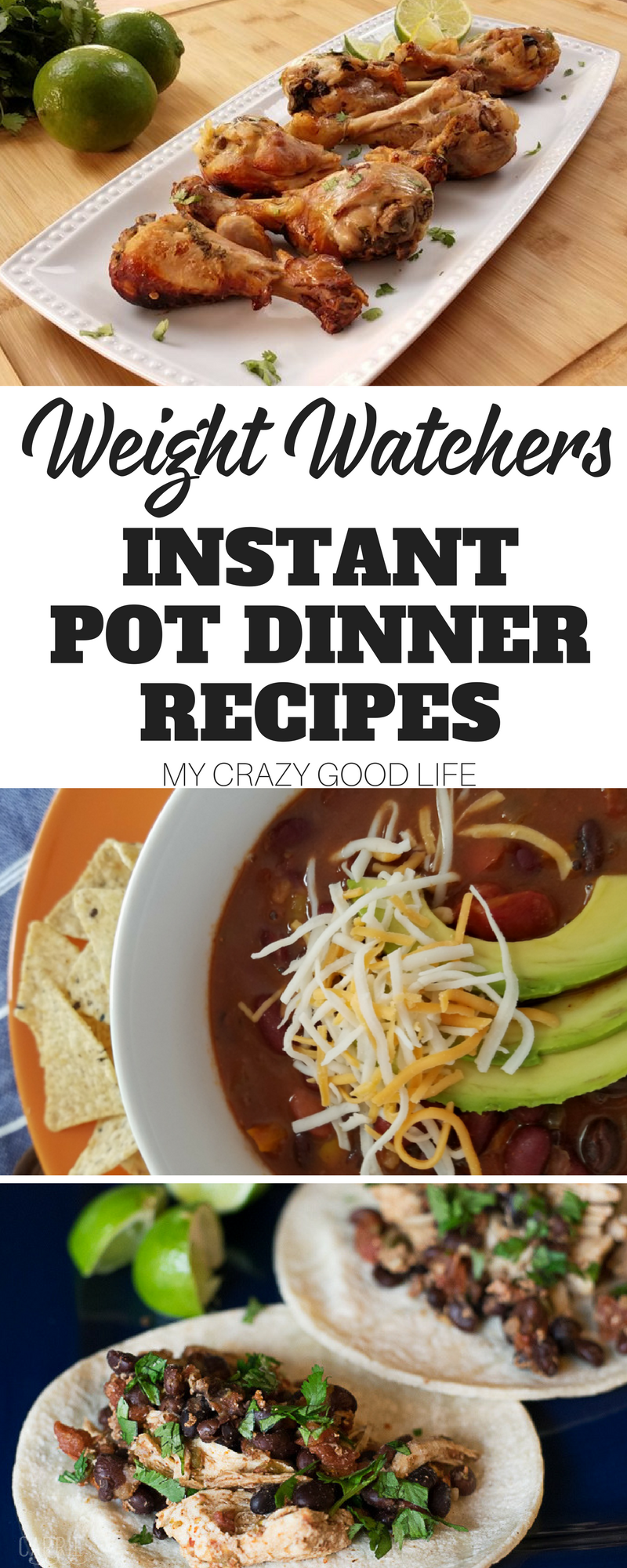 It's no secret that I love my Instant Pot, they make meal time a breeze. If you are on Weight Watchers or any other healthy eating plan, you won't want to miss this collection of delicious recipes. These Weight Watchers Instant Pot dinners all have IP directions and WW points calculated and ready to go! #instantpot #recipes #dinners #weightwatchers