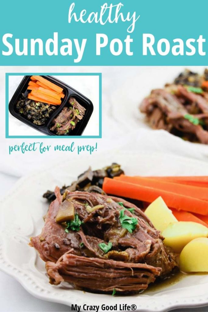 Healthy Pot Roast Recipe Crockpot Pot Roast My Crazy Good Life