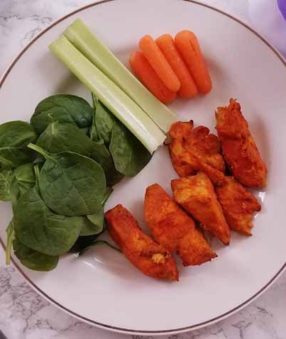 Weight Watchers buffalo chicken wings are a great snack, perfect for parties, and of course a healthy protein option! Check out this easy and tasty Instant Pot recipe. #weightwatchers #recipes #instantpot
