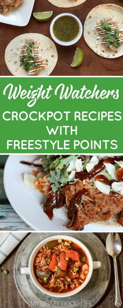 Weight Watchers Crockpot recipes with Freestyle points are the easiest way to stay on track with your healthy lifestyle goals! There's nothing better than throwing everything into the slow cooker and walking away to finish up your other daily tasks! #weightwatchers #recipes #freestyle #smartpoints