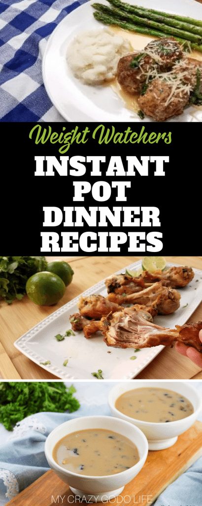 Weight Watchers Instant Pot Dinner Recipes Blue Plan Dinner Recipes My Crazy Good Life