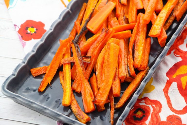 Recipe for Baked Carrot Fries